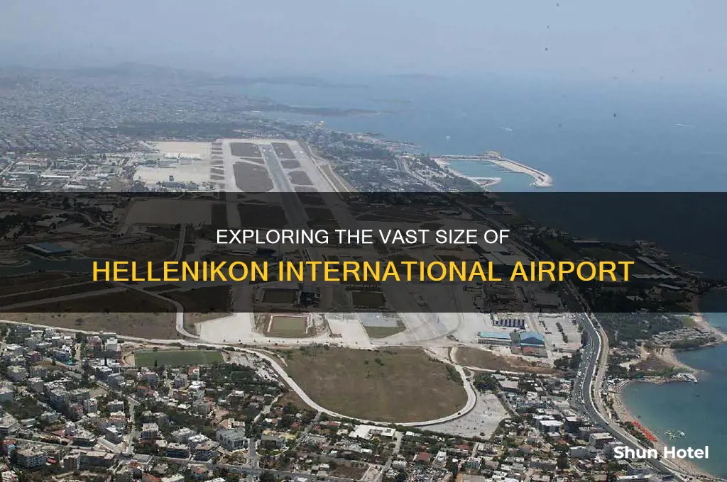 how big is hellenikon international airport