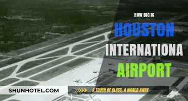 Exploring Houston International Airport's Massive Size and Facilities
