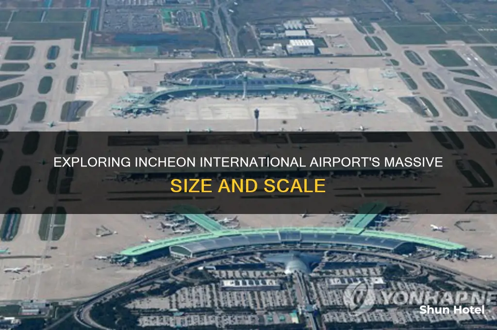 how big is incheon international airport
