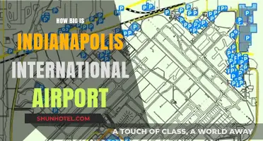 Exploring the Size and Scale of Indianapolis International Airport