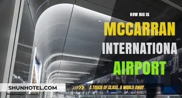 Exploring McCarran International Airport's Size and Facilities in Detail