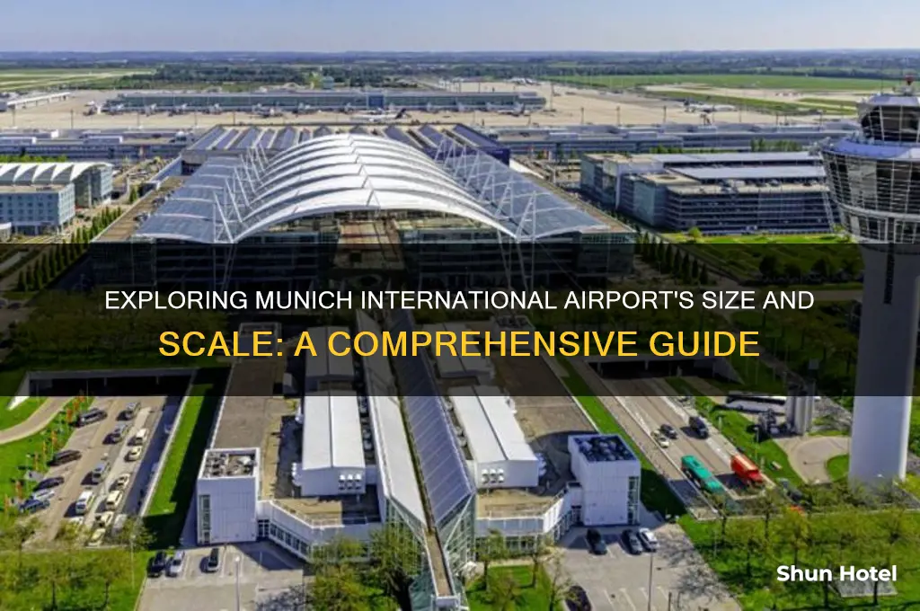 how big is munich international airport