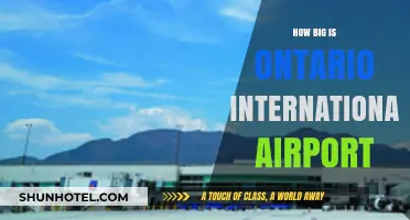 Exploring Ontario International Airport's Size and Facilities