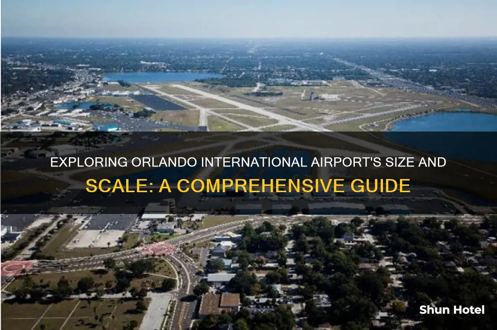 how big is orlando international airport