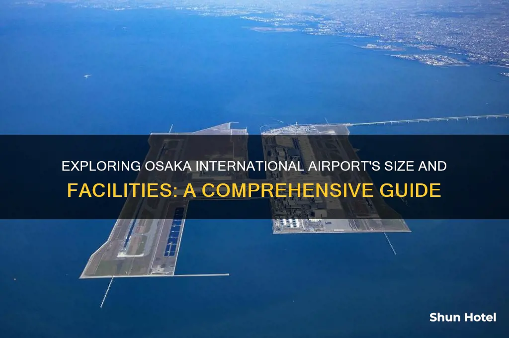 how big is osaka international airport