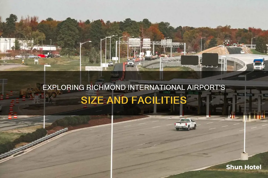 how big is richmond international airport