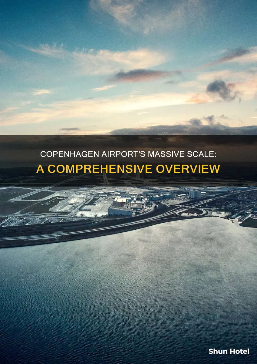 how big is the copenhagen airport