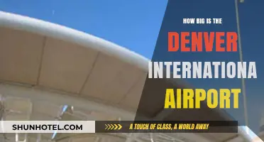 Exploring the Massive Size of Denver International Airport