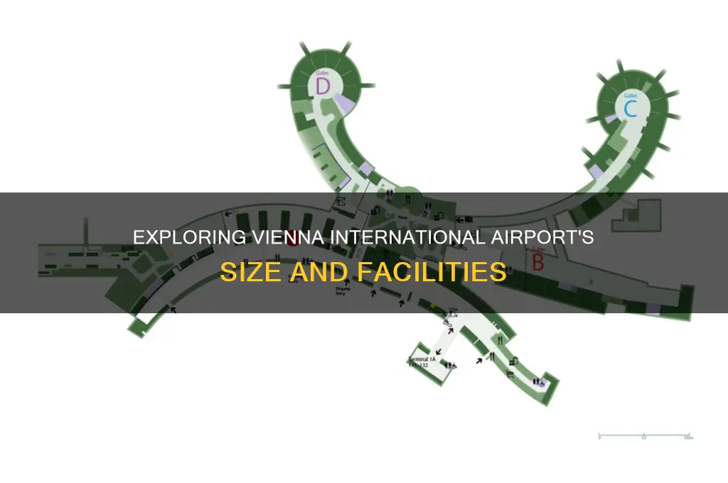 how big is vienna international airport