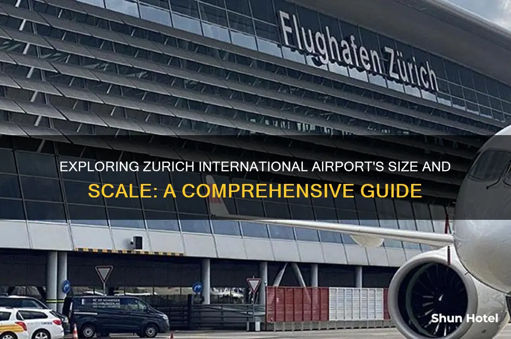how big is zurich international airport