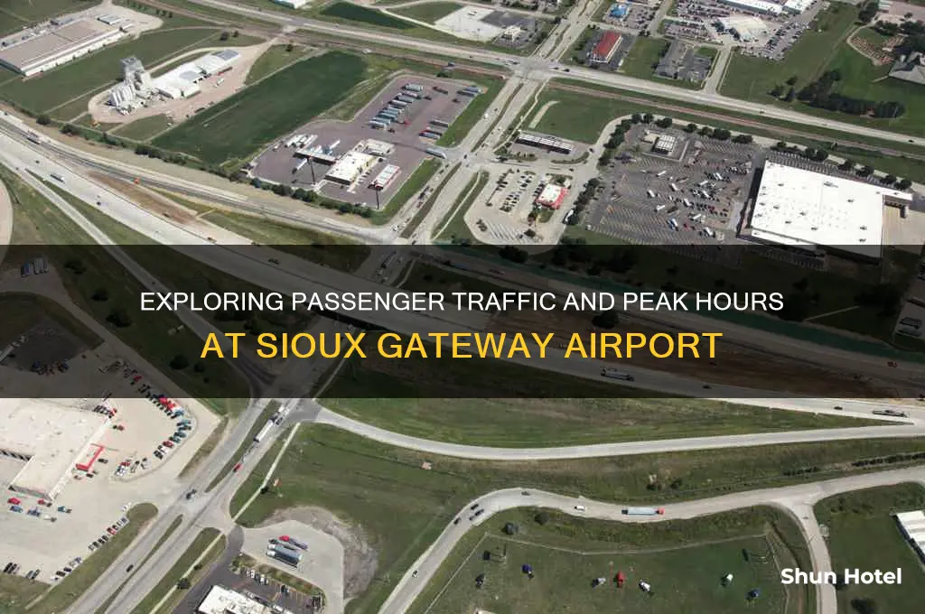 how busy does the sioux gateway airport get