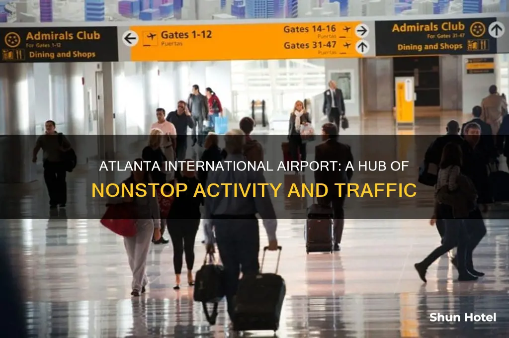 how busy is atlanta international airport