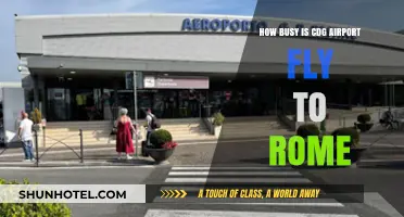 Navigating CDG Airport's Bustle: Your Guide to Flying to Rome