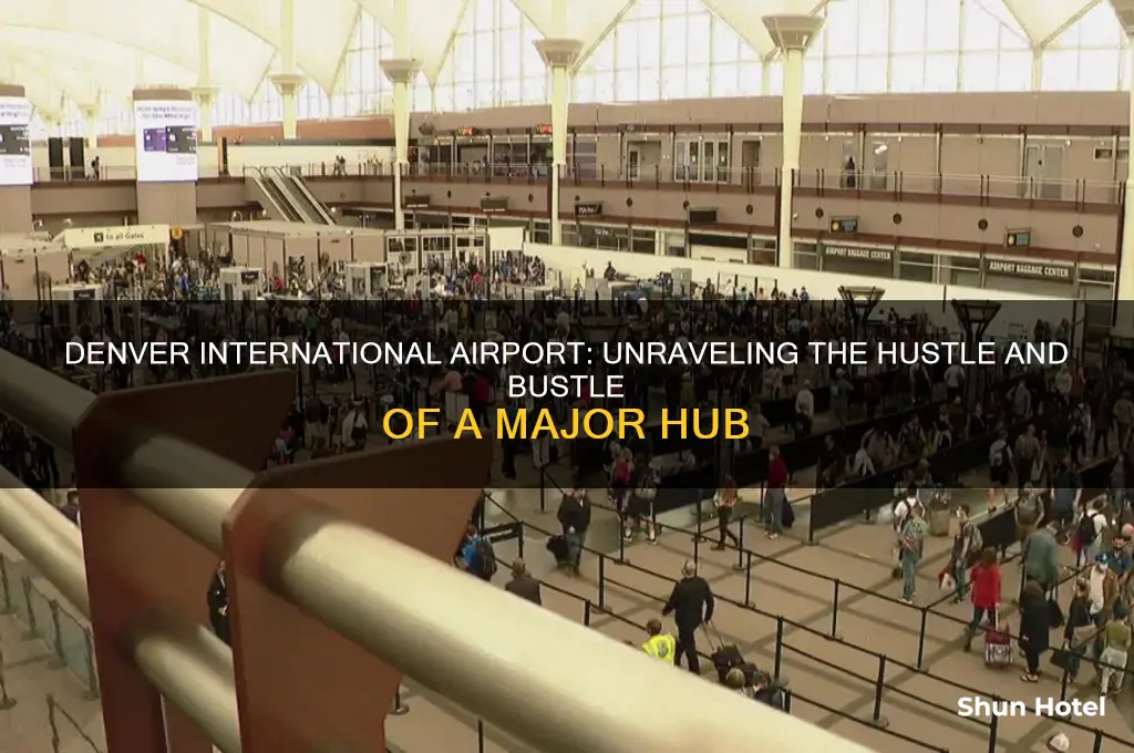 how busy is denver international airport