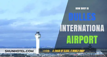 Exploring Dulles International Airport's Passenger Traffic and Daily Operations