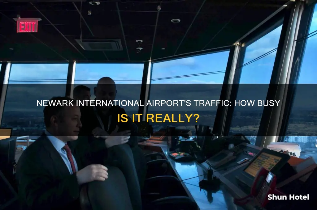 how busy is newark international airport