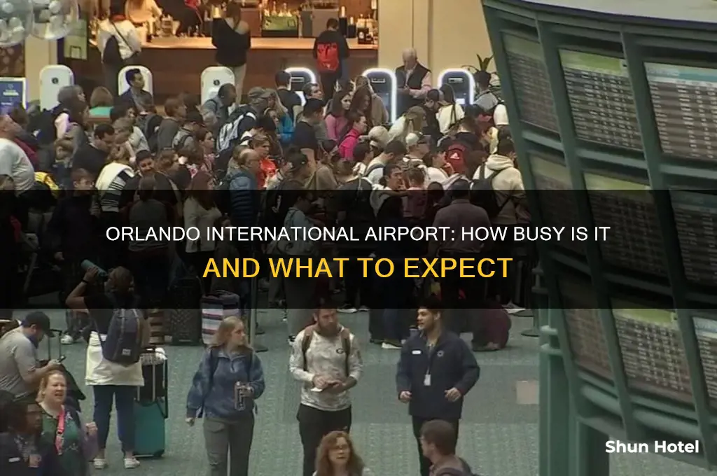 how busy is orlando international airport