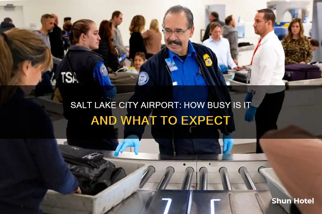 how busy is salt lake city international airport