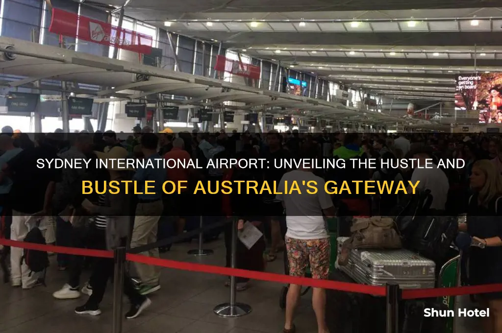 how busy is sydney international airport
