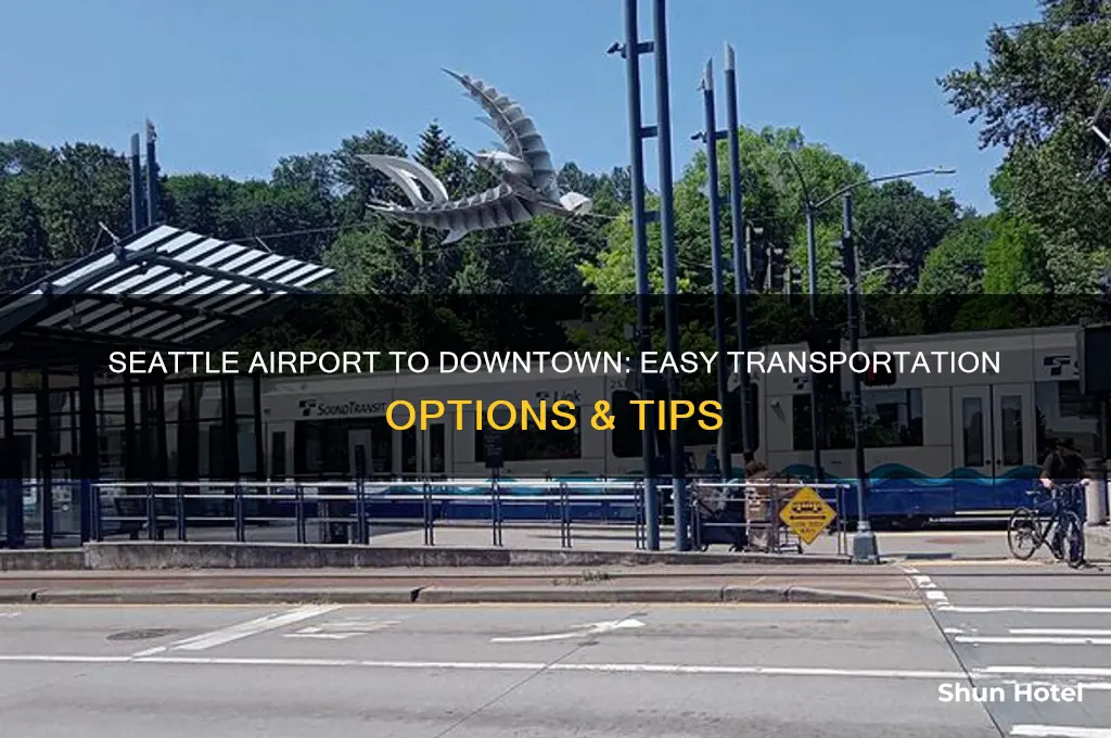 how cam i get from seattle airport to downtown