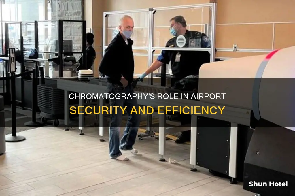 how can chromatography be used in an airport