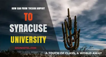Travel Guide: Tucson Airport to Syracuse University