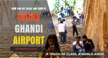 Indira Gandhi Airport: Getting a Local Sim Card