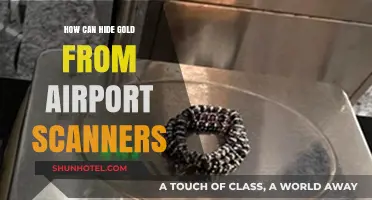 Hiding Gold: Beating Airport Scanners