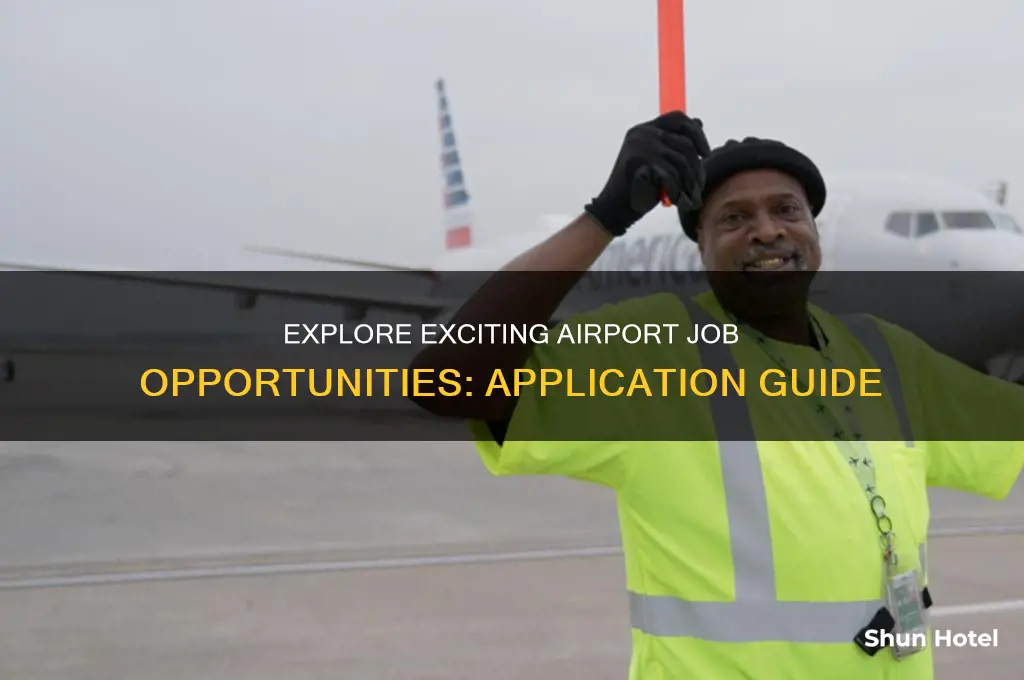 how can i apply for airport jobs