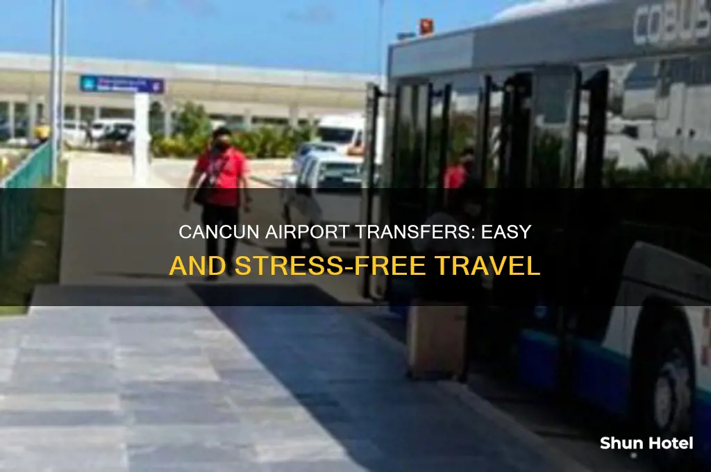 how can i arrange airport transfers from cancun airport