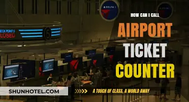 Quick Tips to Contact Airport Ticket Counters