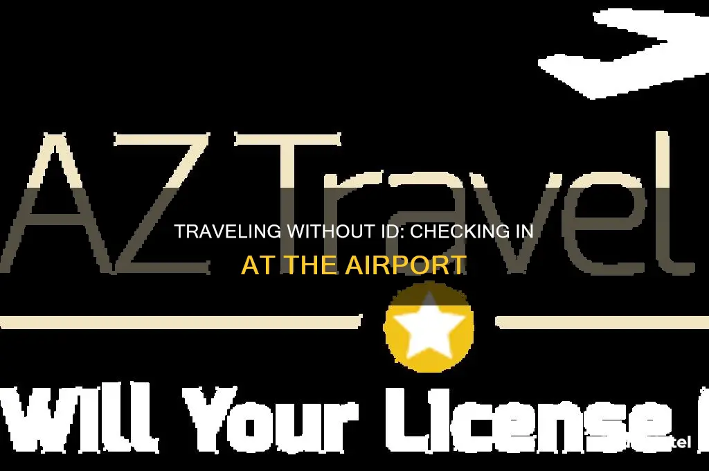 how can i check in at an airport without id