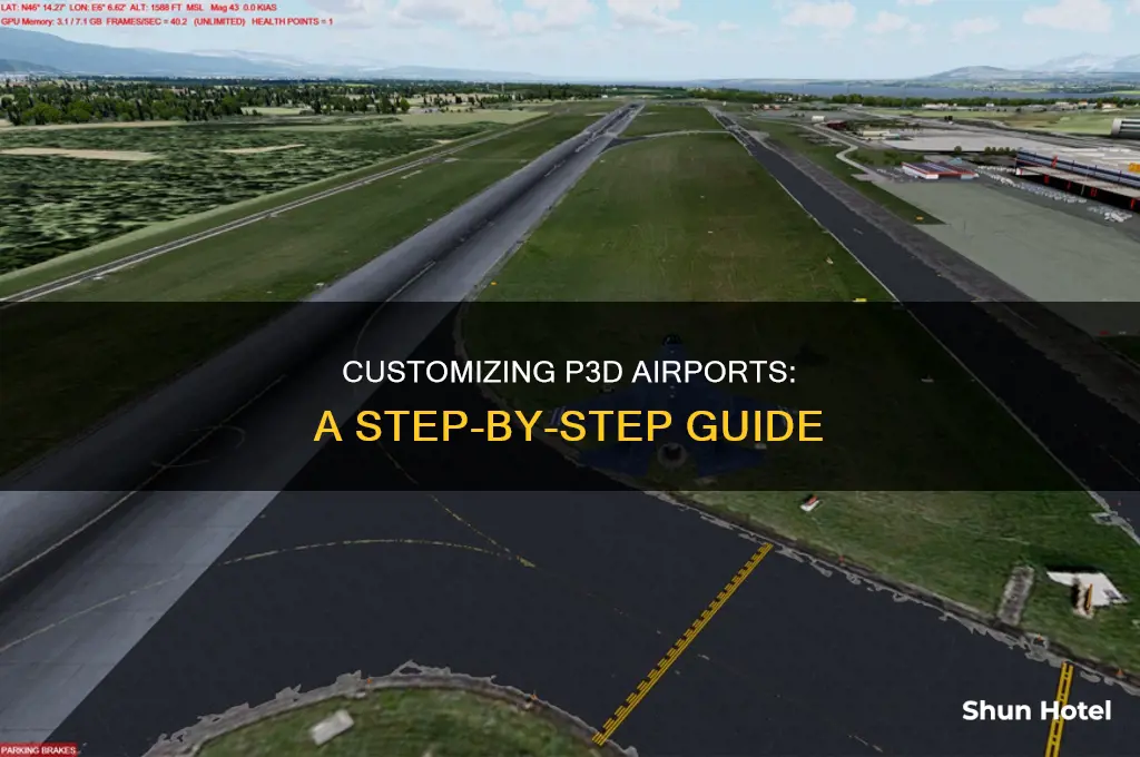 how can i edit airports in p3d