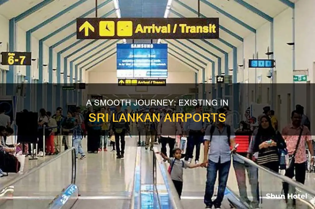 how can i exist to sri lankan airport