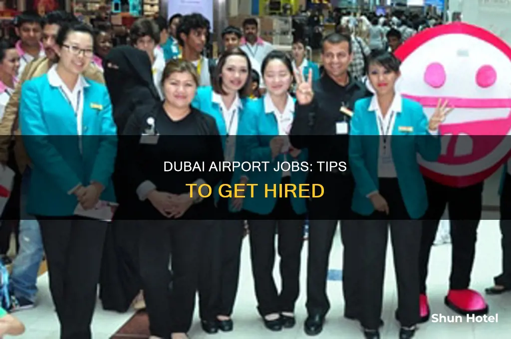 how can i get a job in dubai airport