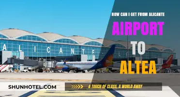 Exploring Options: Alicante Airport to Altea