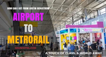 Traveling from Austin-Bergstrom Airport to Metrorail: Options Explored