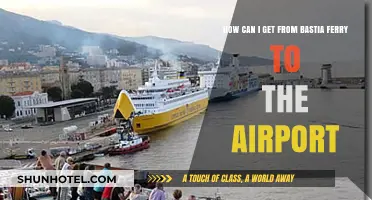 Getting from Bastia Ferry to the Airport: Quick Guide
