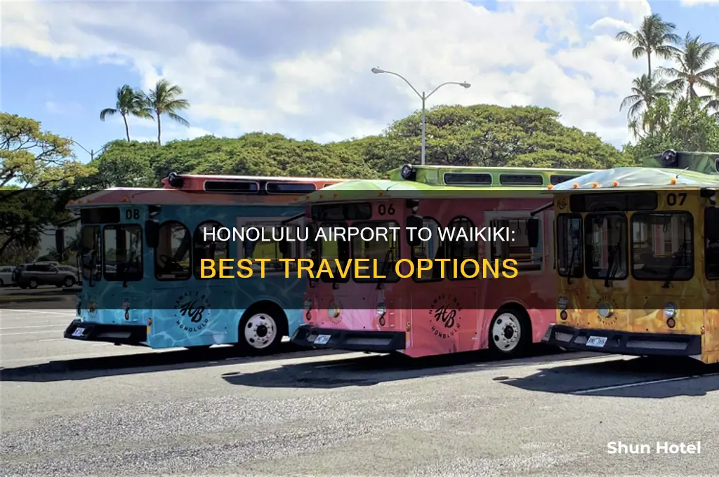 how can i get from honolulu airport to waikiki