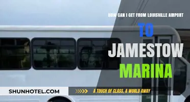 Louisville Airport to Jamestown Marina: Transportation Options