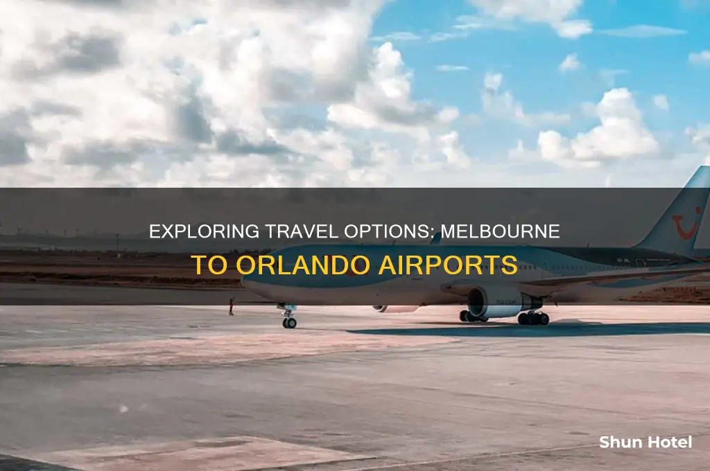 how can i get from melbourne airport to orlando airport