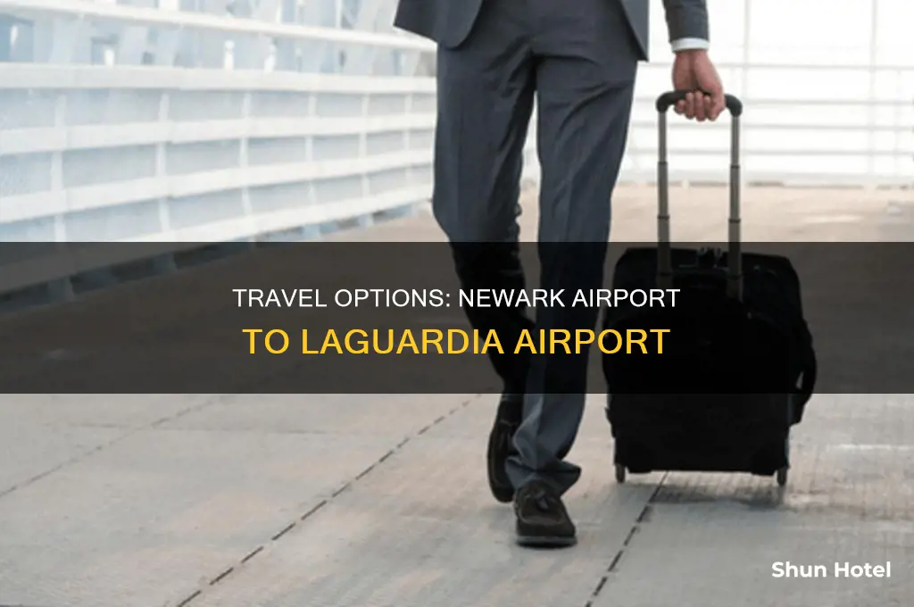 how can i get from newark airport to laguardia airport