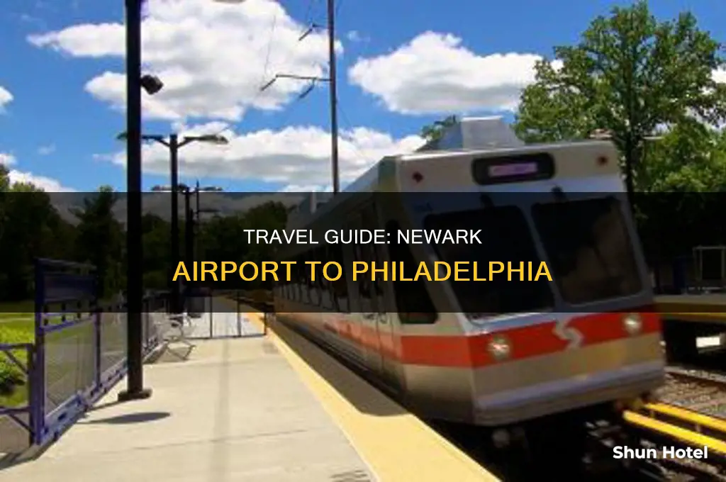 how can i get from newark airport to philadelphia