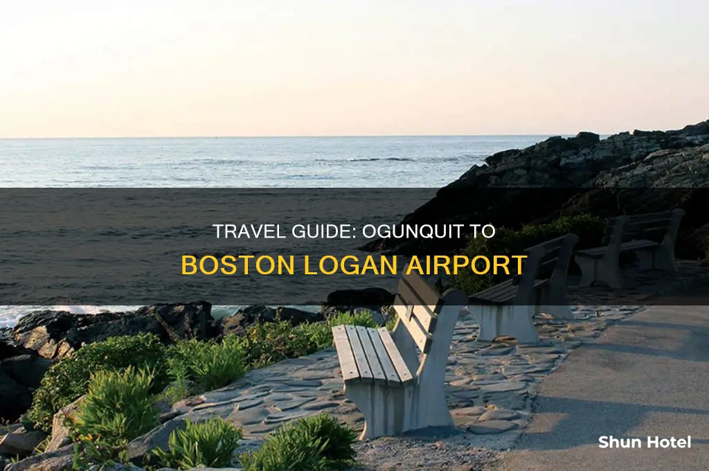 how can i get from ogunquit to boston logan airport
