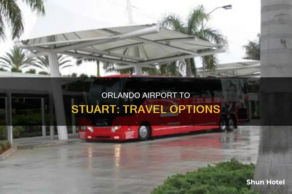 how can i get from orlando airport to stuart florida