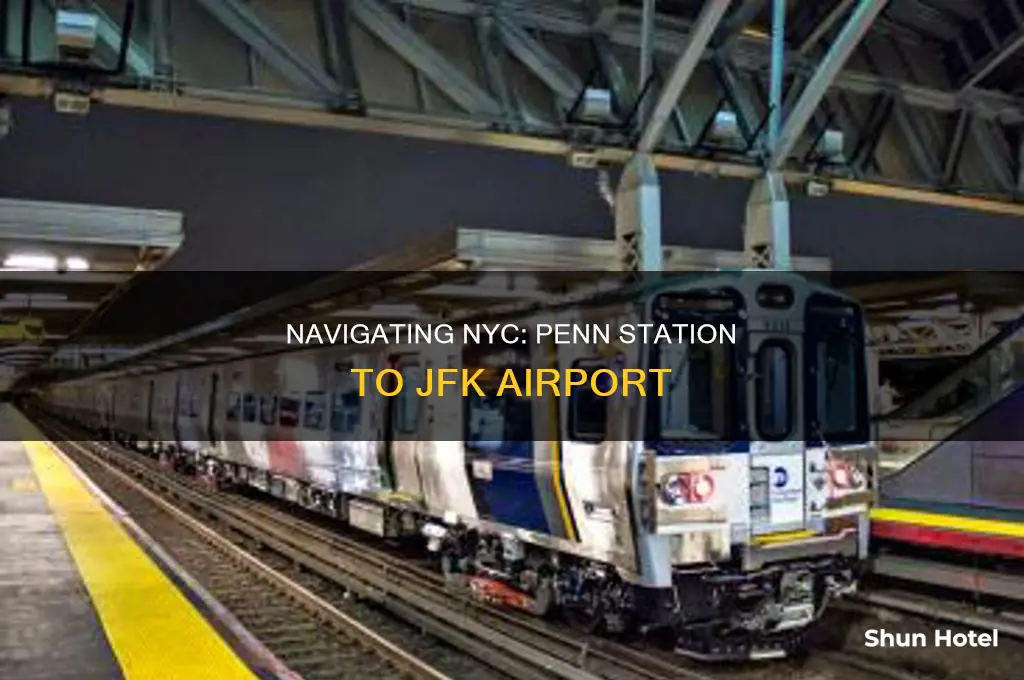 how can i get from penn station to jfk airport