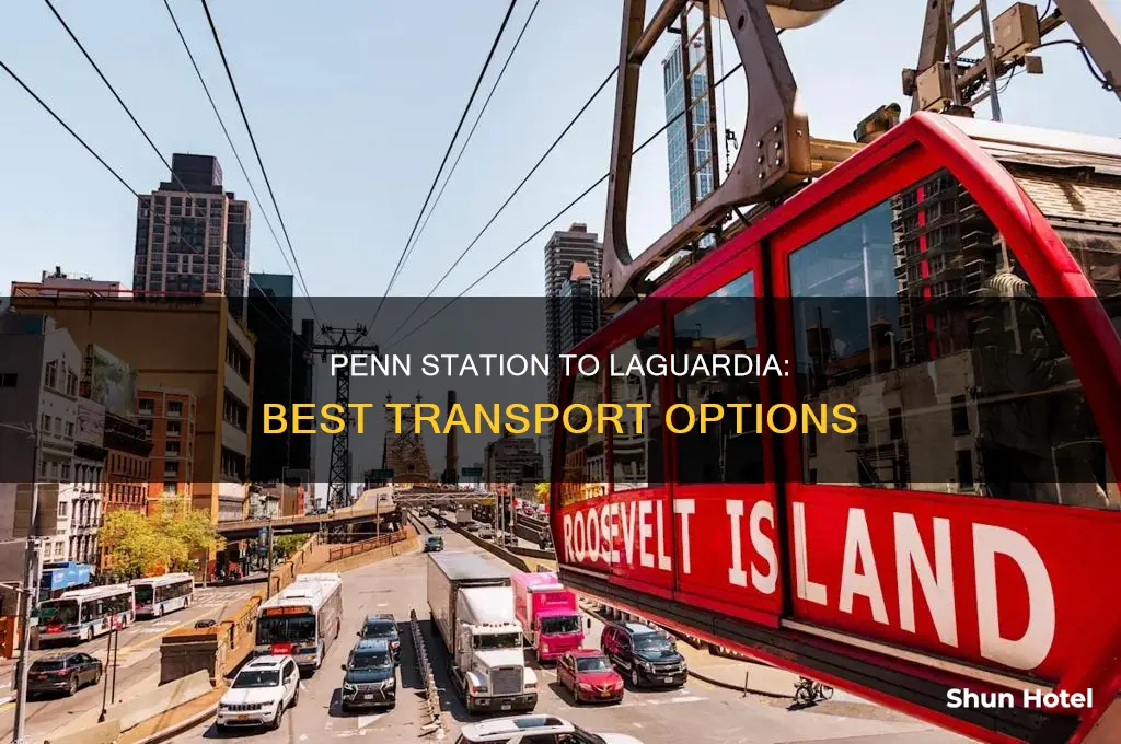 how can i get from penn station to laguardia airport