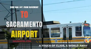 Rosemont to Sacramento Airport: Travel Options Explored