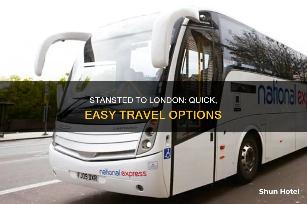 how can i get from stansted airport to london