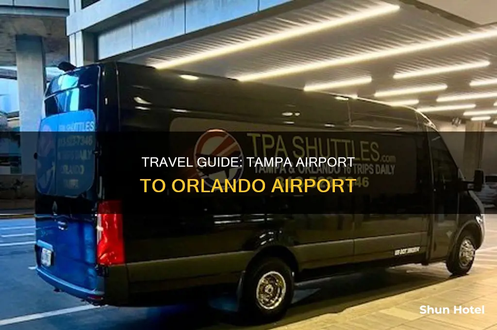 how can i get from tampa airport to orlando airport